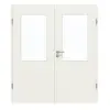 GARANT drzwi dwuskrzydłowe wraz z ościeżnicą 0135-60 Rain Resopal z przeszkleniem LA-6