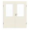 GARANT drzwi dwuskrzydłowe z ościeżnicą 0140-60 Dawn Resopal z przeszkleniem LA-6