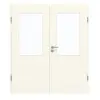 GARANT drzwi dwuskrzydłowe z ościeżnicą 9417-60 Snow White CePaL z przeszkleniem LA-6