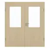 GARANT drzwi dwuskrzydłowe z ościeżnicą Natura Ahorn CePaL z przeszkleniem LA-6