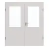 Garant drzwi 2-skrzydłowe z ościeżnicą U12188SD jasnoszary GHK08 z przeszkleniem LA-6