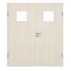 GARANT drzwi 2-skrzydłowe w zestawie z ościeżnicą powierzchnia CPL authentic perła GCK08 z przeszkleniem LA-8