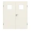 GARANT drzwi 2-skrzydłowe z ościeżnicą biały lakier 9010 GHK08 z przeszkleniem LA-8