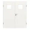 GARANT drzwi dwuskrzydłowe w zestawie z ościeżnicą biały lakier 9016 GHK08 z przeszkleniem LA-8