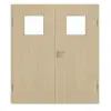 GARANT drzwi dwuskrzydłowe z ościeżnicą Natura Ahorn CePaL z przeszkleniem LA-9