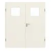 GARANT drzwi dwuskrzydłowe w zestawie z ościeżnicą biały lakier 9010 GHK08 z przeszkleniem LA-9