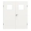 GARANT drzwi 2-skrzydłowe z ościeżnicą biały lakier 9016 CePaL z przeszkleniem LA-9