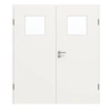 GARANT Drzwi podwójne z ościeżnicą białe lakierowane 9016 z przeszkleniem LA-9