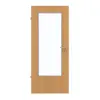 GARANT drzwi do pomieszczeń wilgotnych dąb Premium GCK08 z przeszkleniem LA-DIN