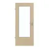 GARANT Drzwi do pomieszczeń wilgotnych, naturalny klon GCK08 z przeszkleniem LA-DIN