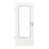 GARANT Drzwi do pomieszczeń wilgotnych Quer Authentic Bianco GCK08 z przeszkleniem LA-DIN
