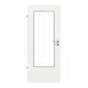 GARANT drzwi do pomieszczeń wilgotnych biały lakier 9016 GHK08 z przeszkleniem LA-DIN