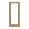 Garant drzwi do pomieszczeń wilgotnych Authentic dąb szczelinowy GCK08 z przeszkleniem LA-2