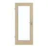 GARANT Drzwi do pomieszczeń wilgotnych, naturalny klon GCK08 z przeszkleniem LA-2