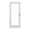 GARANT Drzwi do pomieszczeń wilgotnych Authentic Grigio GCK08 z przeszkleniem LA-3