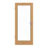 GARANT drzwi do pomieszczeń wilgotnych dąb Premium GCK08 z przeszkleniem LA-3