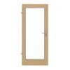 GARANT Drzwi do pomieszczeń wilgotnych, authentic dąb sękaty, układ poprzeczny, GCK08, z przeszkleniem LA-3