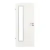 GARANT drzwi do pomieszczeń wilgotnych Authentic Bianco GCK08 z przeszkleniem LA-4 po stronie zawiasów