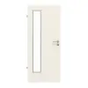 GARANT drzwi do pomieszczeń wilgotnych biały lakier 9010 GHK08 z przeszkleniem LA-4 po stronie zawiasów