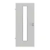 GARANT drzwi do pomieszczeń wilgotnych D92-60 Dove Grey Resopal z przeszkleniem LA-4 na środku