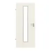 GARANT drzwi do pomieszczeń wilgotnych biały lakier 9010 GHK08 z przeszkleniem LA-4 na środku
