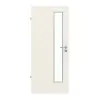 GARANT drzwi do pomieszczeń wilgotnych biały lakier 9010 GHK08 z przeszkleniem LA-4 od strony zamka