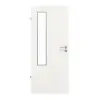 GARANT drzwi do pomieszczeń wilgotnych Authentic Bianco GCK08 z przeszkleniem LA-5 po stronie zawiasów
