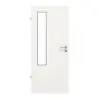 GARANT Drzwi do pomieszczeń wilgotnych, Quer Authentic Bianco GCK08 z przeszkleniem LA-5 po stronie zawiasów