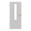 GARANT drzwi do pomieszczeń wilgotnych D92-60 Dove Grey Resopal z przeszkleniem LA-5 na środku