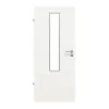 GARANT Drzwi do pomieszczeń wilgotnych Quer Authentic Bianco GCK08 z przeszkleniem LA-5 na środku