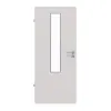 GARANT drzwi do pomieszczeń wilgotnych U12188SD jasnoszary GHK08 z przeszkleniem LA-5 na środku