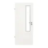 GARANT Drzwi do pomieszczeń wilgotnych Quer Authentic Bianco GCK08 z przeszkleniem LA-5 po stronie zamka