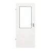 GARANT Drzwi do pomieszczeń wilgotnych Quer Authentic Bianco GCK08 z przeszkleniem LA-6