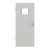 GARANT drzwi do pomieszczeń wilgotnych D92-60 Dove Grey Resopal z wycięciem na szybę LA-7