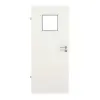 Drzwi do pomieszczeń wilgotnych GARANT, Biel ze strukturą Premium GCK08 z przeszkleniem LA-8