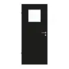 GARANT drzwi do pomieszczeń wilgotnych 0901-60 Black Resopal z przeszkleniem LA-9