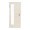 GARANT Drzwi wewnętrzne do obiektu Quer Authentic Perl GCK08 z przeszkleniem LA-4 po stronie zawiasów