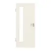GARANT drzwi wewnętrzne do obiektu biały lakier 9010 z przeszkleniem LA-4 po stronie zawiasów