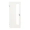 GARANT Drzwi drzwi wewnętrzne do obiektu Quer Authentic Bianco GCK08 z przeszkleniem LA-4 po stronie zamka