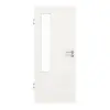 GARANT Drzwi wewnętrzne do obiektu Quer Authentic Bianco GCK08 z przeszkleniem LA-5 po stronie zawiasów