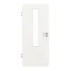 GARANT drzwi wewnętrzne do obiektu Authentic Bianco GCK08 z przeszkleniem LA-5 na środku