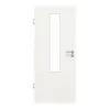 GARANT Drzwi wewnętrzne do obiektu Quer Authentic Bianco GCK08 z przeszkleniem LA-5 na środku
