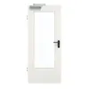 Drzwi dymoszczelne GARANT Biel ze strukturą Premium CePaL z przeszkleniem LA-DIN