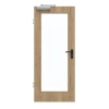 GARANT Drzwi dymoszczelne Authentic Dąb szczelinowy CePaL z przeszkleniem LA-2