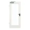 GARANT Drzwi przeciwpożarowe Białe Struktura Premium CePaL z przeszkleniem LA-2
