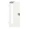 GARANT drzwi dymoszczelne D354-60 Designer White Resopal z przeszkleniem LA-4 po stronie zawiasów