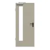 GARANT Drzwi dymoszczelne, matowe, szary jedwab 7044 G-TEC z przeszkleniem LA-4 po stronie zawiasów