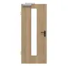 GARANT drzwi dymoszczelne Authentic dąb szczelinowy GCK08 z przeszkleniem LA-4 na środku