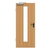GARANT drzwi przeciwpożarowe dębowe Premium CePaL z przeszkleniem LA-4 na środku