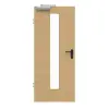 GARANT Drzwi dymoszczelne, authentic dąb sękaty, układ poprzeczny, CePaL, z przeszkleniem LA-4 na środku